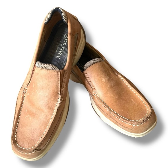 Sperry Top Sider Mens Intrepid Boat  Casual Slip On Loafer Comfort Shoes Size 10 - Picture 1 of 10